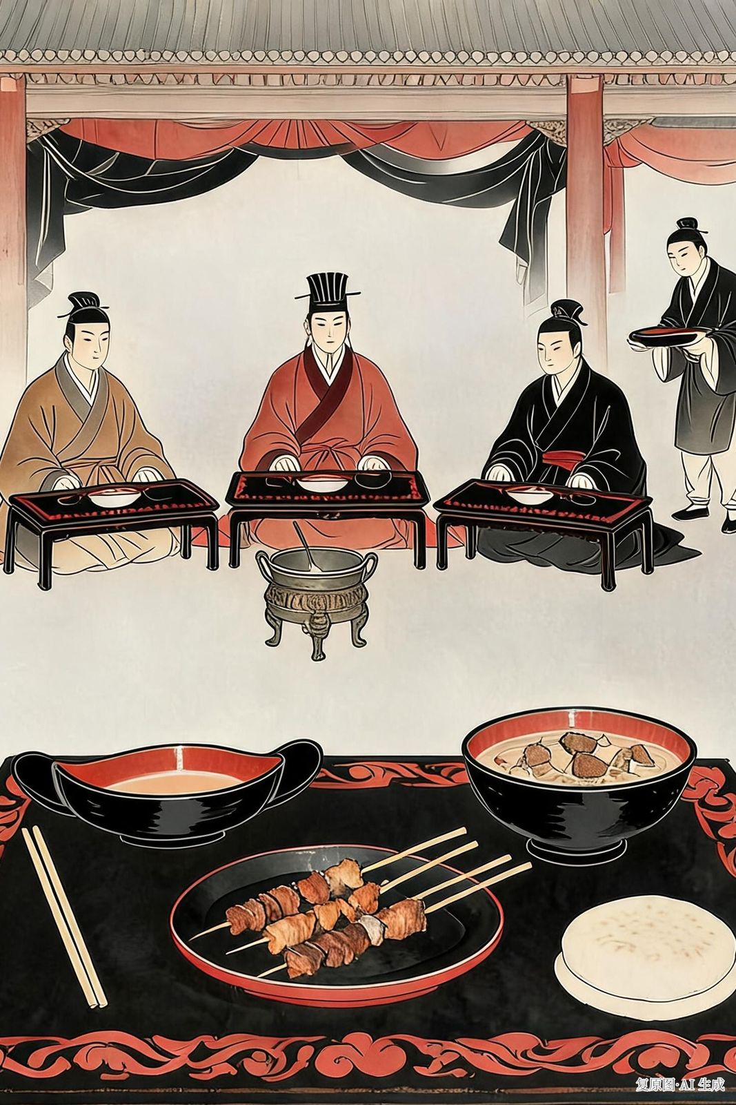 十张饭桌·三 食案