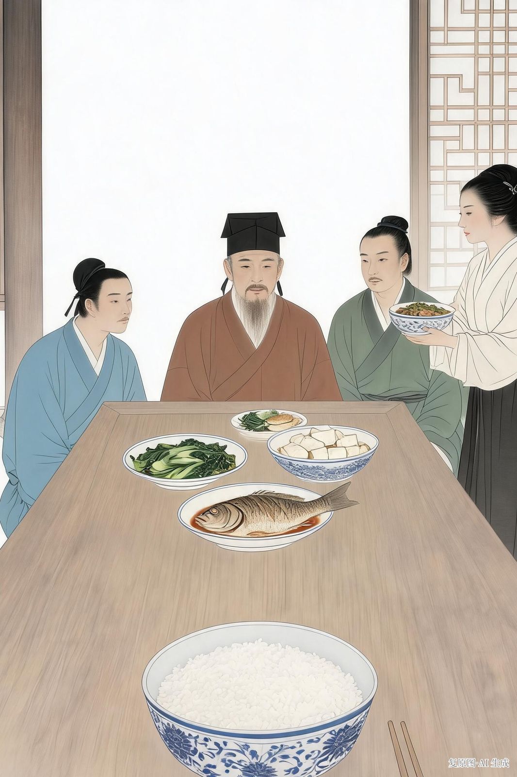 十张饭桌·六：八仙桌